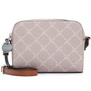 Tamaris Torebka Naramienna TAS Anastasia Torby podróżne 1 ct Brązowy Damski. Brązowe torby podróżne i sportowe Tamaris, z aplikacjami, ze skóry, na ramię, małe. Za 177,99 zł.