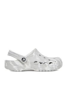 Crocs Klapki C-BAYA MARBLED CLOG 206935-1FS Szary. Szare klapki Crocs, bez wzorów, z tworzywa sztucznego, bez obcasa. Za 189,99 zł.