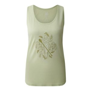 Kamizelka Damska Harmonic Boat Top. Żółte topy Dare 2b, bez wzorów, bez kołnierzyka, bez ramiączek. Za 44,99 zł.