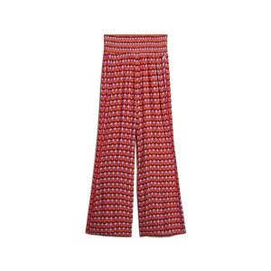 Damskie spodnie plażowe Superdry. Czerwone spodnie sportowe Superdry, s, bez wzorów. Za 349,55 zł.