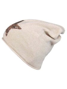 Zwillingsherz Czapka beanie w kolorze beżowym rozmiar: onesize. Brązowe czapki Zwillingsherz, bez wzorów, z kaszmiru. Za 83,42 zł.