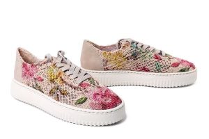 RIEKER N9919-91 multi, półbuty damskie. Półbuty Rieker, na lato, bez wzorów, bez obcasa, bez zapięcia. Za 349,90 zł.