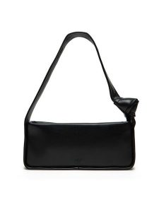 Calvin Klein Jeans Torebka K60K613055 Czarny. Czarne torebki klasyczne Calvin Klein Jeans, bez wzorów, z jeansu, bez dodatków. Za 199,99 zł.