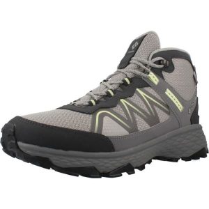Buty COLUMBIA PEAKFREAK RUSH MID OUTDRY Szary. Szare buty trekkingowe Columbia, z syntetyku, bez zapięcia. Za 499,99 zł.