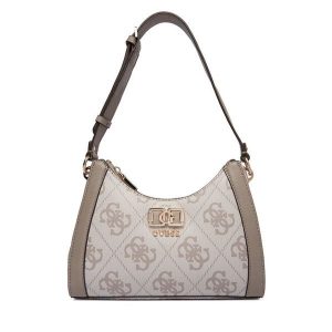 Torebka Guess. Brązowe torebki klasyczne Guess, z aplikacjami, bez dodatków. Za 589,99 zł.