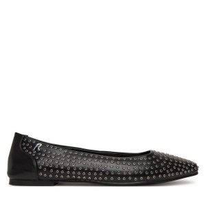 Baleriny REPLAY. Czarne balerinki Replay, bez wzorów, bez obcasa, bez zapięcia. Za 389,99 zł.