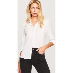 Biała koszula - Biały. Koszule marki Reserved. W wyprzedaży za 49,99 zł.