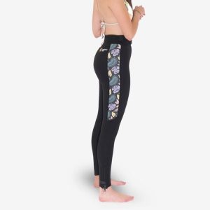Legginsy do chodzenia w wodzie damskie Mellow Sea Anfibi neopren 2 mm. Czarne legginsy ANFIBI, bez wzorów, z materiału, długie. Za 329,99 zł.
