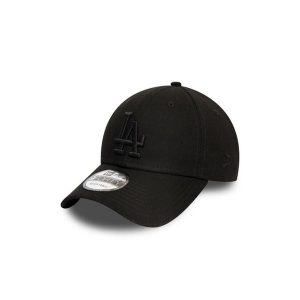 Czapka z daszkiem New Era 9FORTY MLB Los Angeles Dodgers Czarna - 12052000. Czarne czapki New Era, bez wzorów, casualowe. W wyprzedaży za 89,00 zł.