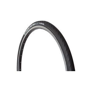 Opona rowerowa MTB RESIST 9 SLICK 26x1,2 PROTECT + miękkie stopki / ETRTO 30-559. Skarpetki marki B'TWIN. Za 69,99 zł.