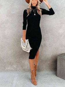 Milan Kiss Sukienka w kolorze czarnym rozmiar: M. Czarne sukienki Milan Kiss, m, bez wzorów, bez kołnierzyka, bez ramiączek, midi. Za 152,99 zł.