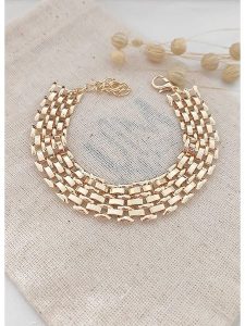 Atelier MIU Pozłacana bransoletka rozmiar: onesize. Żółte bransoletki Atelier MIU, pozłacane. Za 34,99 zł.