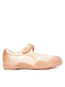 Puma Półbuty Mostro Fey 401063 01 Różowy. Czerwone półbuty Puma, bez wzorów, z materiału, bez obcasa, na płaskiej podeszwie, bez zapięcia. Za 399,99 zł.