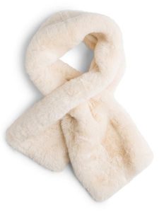 Marie Lund Szalik Kobiety Sztuczne włókno biały, ONE SIZE. Białe szaliki Marie Lund, bez wzorów, z włókna. Za 199,95 zł.
