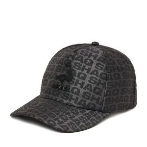 Czapka z daszkiem SHAQ. Czarne czapki Shaq, bez wzorów. Za 79,99 zł.