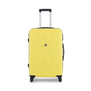Walizka średnia Semi Line. Żółte walizki Semi-line, bez wzorów, średnie. Za 169,99 zł.