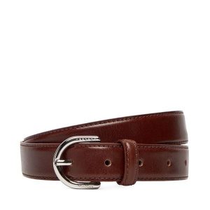 Pasek Damski Weekend Max Mara. Brązowe paski Weekend Max Mara, bez wzorów. Za 329,99 zł.