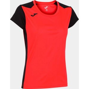 Koszulka do biegania damska Joma Record II. Niebieskie bluzki JOMA, s, bez wzorów, sportowe, bez kołnierzyka, bez ramiączek. Za 106,00 zł.