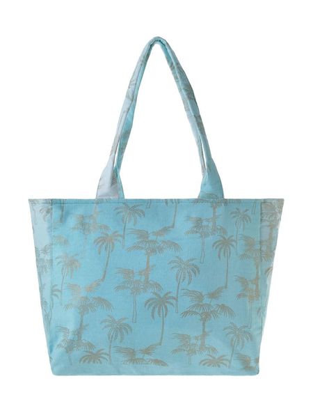 BLE Shopper bag w kolorze turkusowym - 42 x 35 x 20 cm rozmiar: onesize. Niebieskie shopper bag BLE, bez wzorów, z materiału, na ramię, bez dodatków. Za 54,95 zł.