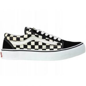 Buty do chodzenia damskie Vans Old Skool. Czarne trampki Vans, bez wzorów, z materiału, bez zapięcia. Za 206,00 zł.