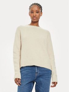 Boss Sweter Febisan 50478315 Écru Regular Fit. Swetry klasyczne Boss, xl, z wełny, bez kołnierzyka. Za 429,99 zł.