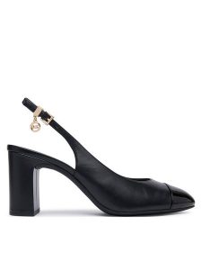 MICHAEL Michael Kors Czółenka Piper 40T6PIMP3L Czarny. Czarne czółenka MICHAEL Michael Kors, bez wzorów, ze skóry, bez obcasa, bez zapięcia. Za 679,99 zł.