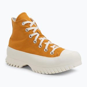 Buty Converse Chuck Taylor All Star Lugged 2.0. Brązowe trampki Converse, bez wzorów, bez zapięcia. Za 279,99 zł.