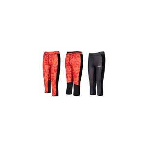 Legginsy damskie DIADORA L. 3/4 REVERSIBLE TIGHTS BE ONE. Czerwone legginsy Diadora, bez wzorów. Za 89,99 zł.