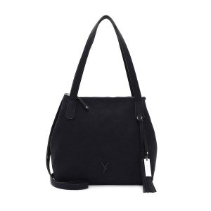 SURI FREY Torebka Shopper SFY Romy Torby na zakupy 1 ct Czarny Damski. Czarne shopper bag SURI FREY, bez wzorów, z materiału, na ramię, bez dodatków. Za 278,99 zł.