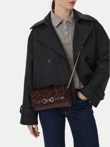MEXX Torebka EO-MEXX-L-024-10 Brązowy. Brązowe torebki wieczorowe Mexx, bez wzorów, ze skóry, bez dodatków. Za 199,99 zł.