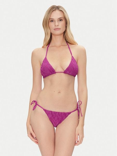 Emporio Armani Bikini EW000786 AF12185 FA035 Różowy. Czerwone bikini Emporio Armani, bez wzorów, z syntetyku. Za 333,99 zł.
