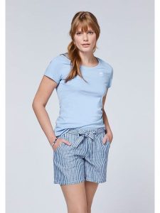 Polo Sylt Koszulka w kolorze błękitnym rozmiar: M. Niebieskie bluzki Polo Sylt, m, bez wzorów, z bawełny, bez kołnierzyka, bez ramiączek. Za 57,06 zł.