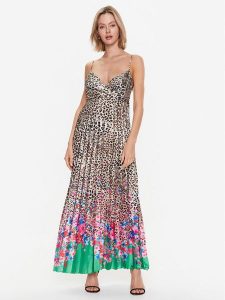 Liu Jo Sukienka codzienna WA3479 T5958 Kolorowy Regular Fit. Kombinezony Liu Jo, na co dzień, bez wzorów, z syntetyku, bez kołnierzyka, bez ramiączek, proste. Za 699,99 zł.