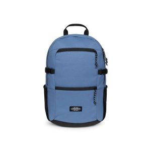 Średni plecak z miejscem na bidon i pokrowcem na laptopa Eastpak. Niebieskie plecaki Eastpak. Za 350,00 zł.