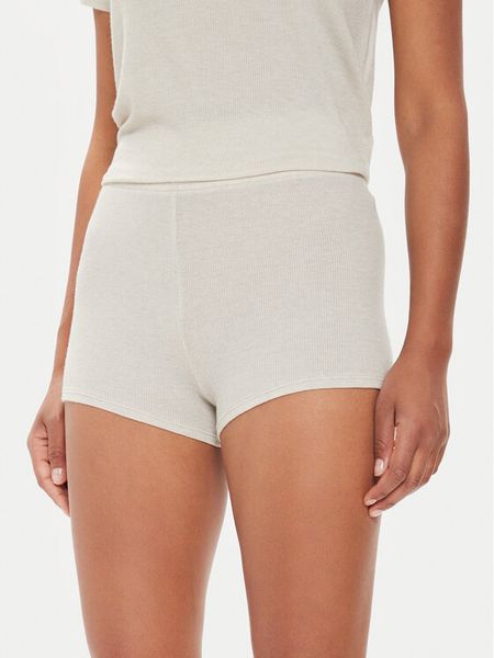 American Vintage Szorty materiałowe Wepy WEP00AE24 Écru Regular Fit. Szorty American Vintage, bez wzorów, z materiału, vintage. Za 199,99 zł.