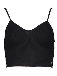 Roxy Top "Brami 2" w kolorze czarnym rozmiar: L. Czarne topy Roxy, l, bez wzorów, bez kołnierzyka, bez ramiączek. Za 89,05 zł.