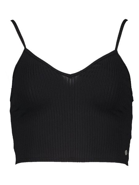 Roxy Top "Brami 2" w kolorze czarnym rozmiar: L. Czarne topy Roxy, l, bez wzorów, bez kołnierzyka, bez ramiączek. Za 89,05 zł.