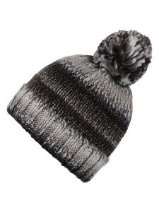 Regatta Czapka "Frosty Hat VI" w kolorze szaro-czarnym rozmiar: onesize. Czarne czapki Regatta, bez wzorów, ze splotem. Za 52,92 zł.