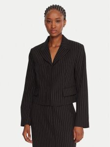 French Connection Marynarka 75ZAG Czarny Regular Fit. Czarne marynarki i żakiety French Connection, bez wzorów, z syntetyku. Za 519,99 zł.