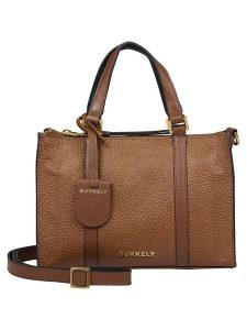 Burkely Skórzana torebka w kolorze jasnobrązowym - 23 x 15 x 6 cm rozmiar: onesize. Brązowe torebki klasyczne Burkely, bez wzorów, z materiału, przez ramię, bez dodatków. Za 255,95 zł.