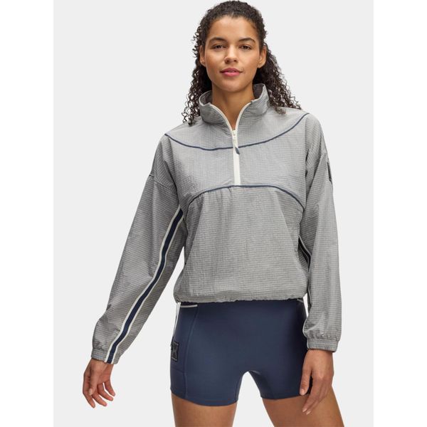Kurtka do biegania damska Under Armour UA Run 96. Białe kurtki Under Armour, m, bez wzorów, bez kaptura. Za 429,00 zł.