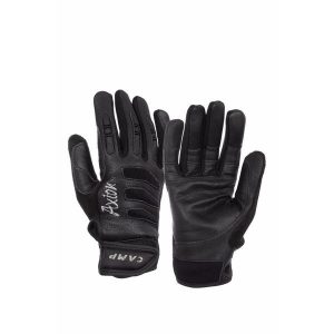 Rękawiczki asekuracyjne Axion. Czarne rękawiczki CAMP, bez wzorów. Za 185,99 zł.