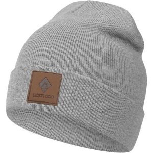 Uniwersalna Szara Czapka Mankiet - Ciepły i Stylowy Design. Szare czapki ZENZIMAT, bez wzorów, eleganckie. Za 139,99 zł.