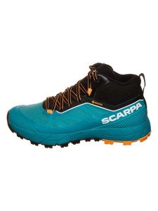 SCARPA Buty trekkingowe "Rapid" w kolorze turkusowym rozmiar: 38. Niebieskie buty trekkingowe Scarpa, z gore-texu, bez zapięcia. Za 361,13 zł.