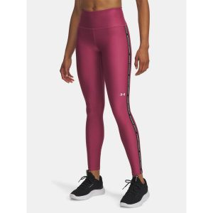 Legginsy fitness damskie z wysokim stanem Under Armour Tape. Fioletowe legginsy Under Armour, bez wzorów, z podwyższonym stanem. Za 249,99 zł.