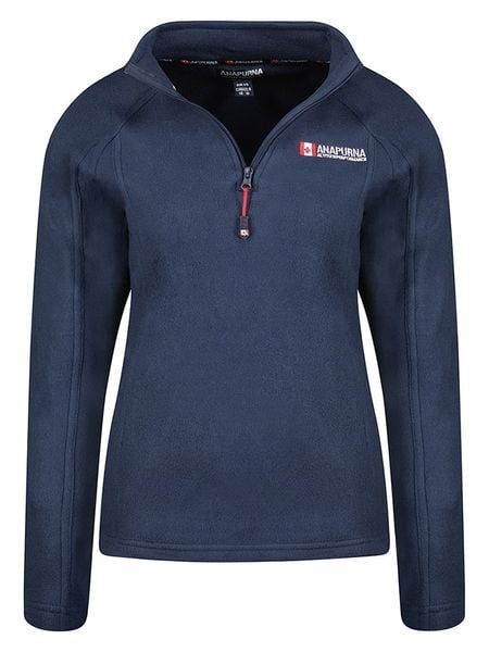 ANAPURNA Bluza polarowa "Tonneauhz" w kolorze granatowym rozmiar: XXL. Niebieskie bluzy ANAPURNA, xxl, bez wzorów, z materiału, bez kaptura. Za 65,38 zł.