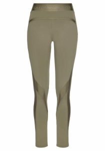 Damskie legginsy Lascana Performance. Zielone legginsy LASCANA ACTIVE, bez wzorów, z lycry. Za 323,50 zł.