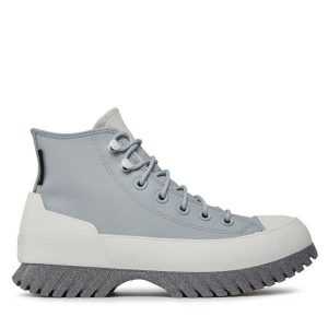Trampki Converse. Niebieskie trampki Converse, bez wzorów, bez zapięcia. Za 409,99 zł.