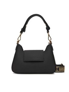 LOVE MOSCHINO Torebka JC4291PP1NL1400A Czarny. Czarne torebki klasyczne LOVE MOSCHINO, bez wzorów, ze skóry, bez dodatków. Za 689,99 zł.