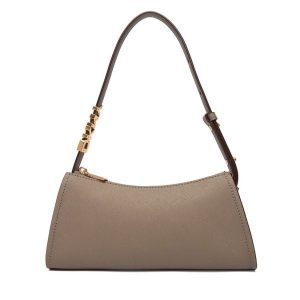 Torebka DKNY. Brązowe torebki klasyczne DKNY, bez wzorów, bez dodatków. Za 599,99 zł.